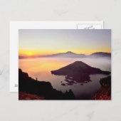 アメリカ、オレゴン、クレーター湖国立公園3 ポストカード (正面/裏面)