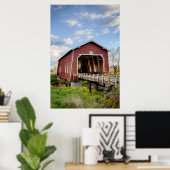 アメリカ、オレゴン、シオ、シマネックブリッジ ポスター (ホームオフィス)