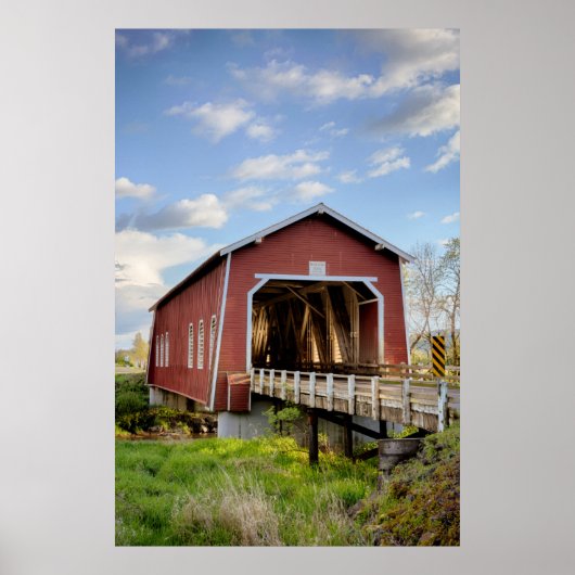 アメリカ、オレゴン、シオ、シマネックブリッジ ポスター (正面)