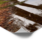 アメリカ、オレゴン、シオ、ハンナ・ブリッジ ポスター (角)