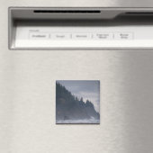 アメリカ、オレゴン、ティラモク郡、海岸の森 マグネット (インサイチュ (食洗機))