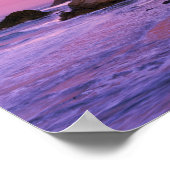 アメリカ、オレゴン、ハリス州ビーチ、ブルックシング。 ポスター (角)