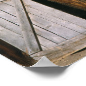 アメリカ、オレゴン、ハーニー郡。古い非常に安定 ポスター (角)