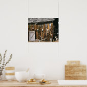 アメリカ、オレゴン、ハーニー郡。古い非常に安定 ポスター (キッチン)