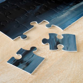 アメリカ、オレゴン、バンドンビーチ。岩の上のカモメ ジグソーパズル (側面)