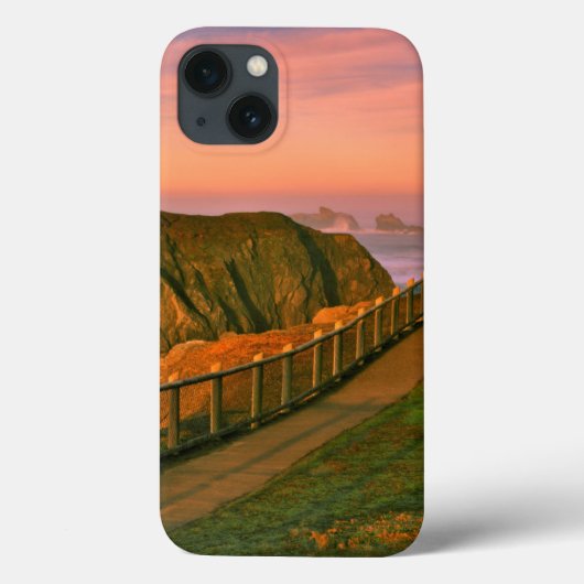 アメリカ、オレゴン、バンドン。道から見た岩 Case-Mate iPhoneケース (裏面)