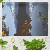 アメリカ、オレゴン、フッド山ナショナルフォレスト。 キッチンタオル (折り畳み)