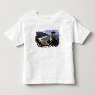 アメリカ オレゴン フローレンス ヘシータヘッド灯台 トドラーTシャツ