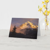 アメリカ、オレゴン、フード山国有林〜転がの カード (黄色い花)