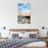 アメリカ、オレゴン。ヘケタヘッドライトハウス キャンバスプリント (インサイチュ (寝室))