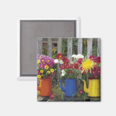 アメリカ、オレゴン、ポートランド。アンティークエナメル マグネット (正面/裏面)