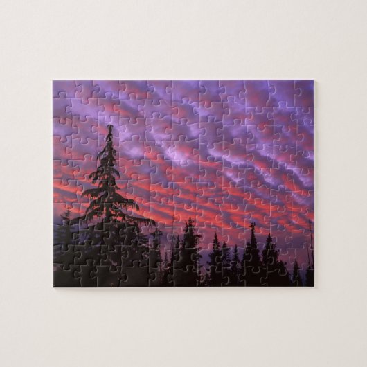 アメリカ，オレゴン，三姉妹の荒野，鮮明 ジグソーパズル (横)