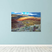 アメリカ、オレゴン。丘の絵を描横景 キャンバスプリント (インサイチュ (ウッドフロア))