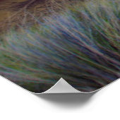 アメリカ、オレゴン。丘の絵を描横景 ポスター (角)