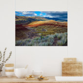 アメリカ、オレゴン。丘の絵を描横景 ポスター (キッチン)