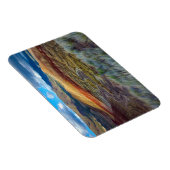 アメリカ、オレゴン。丘の絵を描横景 マグネット (右側)