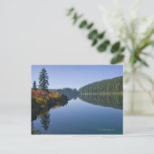 アメリカ、オレゴン、澄ん湖 ポストカード (スタンド正面)