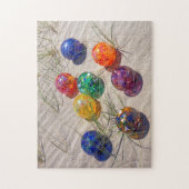 アメリカ、オレゴン。砂丘カラフルにガラスが浮かぶ ジグソーパズル (縦)