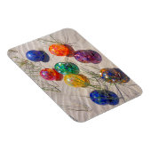 アメリカ、オレゴン。砂丘カラフルにガラスが浮かぶ マグネット (右側)