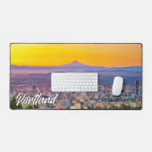 アメリカ,オレゴン,美しいポートランド デスクマット (キーボード&マウス)