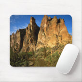 アメリカ,オレゴン,花崗岩の崖アットスミスロック州 マウスパッド (マウス)