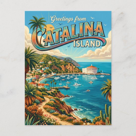 アメリカ カタリナ島 ポストカード (正面)
