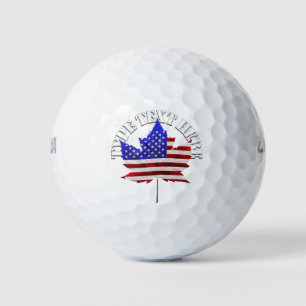 アメリカ カナダ ゴルフ ギフト オーダーメイド 米国 カナダ ゴルフボール