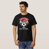 アメリカ+カナダ+メキシコ サッカーカップ Let's Go Tシャツ (正面フル)