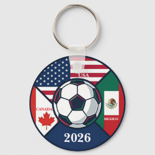 アメリカ カナダ メキシコ サッカー 2026 キーホルダー