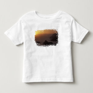 アメリカ カリフォルニア州 ハイウェイ101沿い ビッグサー トドラーTシャツ