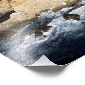 アメリカ。カリフォルニア州.ビッグ・シュル。ビックスビーブリッジ フォトプリント (角)