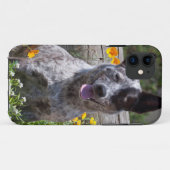 アメリカ、カリフォルニア。クイーンズランド・ヒーラー 座る 2 Case-Mate iPhoneケース (裏面(横))