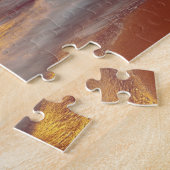 アメリカ、カリフォルニア、サンディエゴ。サンセットクリフスビーチ ジグソーパズル (側面)