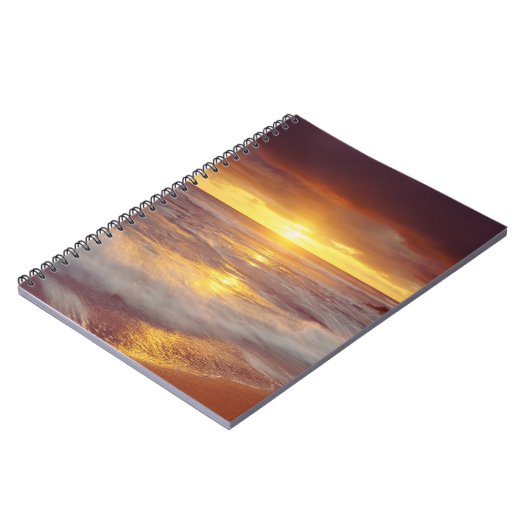 アメリカ、カリフォルニア、サンディエゴ。サンセットクリフスビーチ ノートブック (左側)