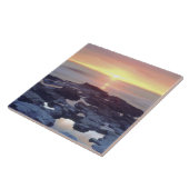 アメリカ、カリフォルニア、サンディエゴ。サンセット崖潮 タイル (側面)