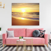 アメリカ、カリフォルニア、サンディエゴ。ラジョラショアーズ キャンバスプリント (インサイチュ (リビング))