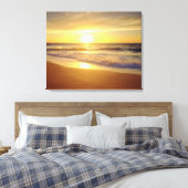 アメリカ、カリフォルニア、サンディエゴ。ラジョラショアーズ キャンバスプリント (インサイチュ (寝室))