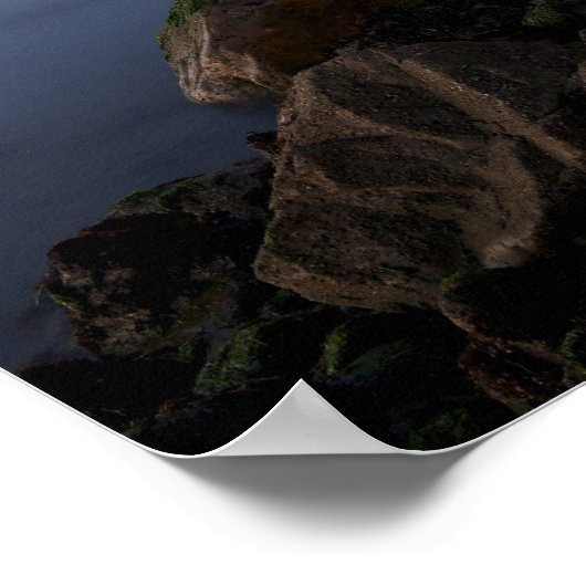 アメリカ、カリフォルニア、サンフランシスコ。ゴールデンゲート ポスター (角)