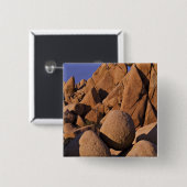 アメリカ、カリフォルニア、ジョシュア·ツリー国立公園。 缶バッジ (正面&裏面)