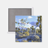 アメリカ、カリフォルニア、ジョシュア・ツリー国立公園。2 マグネット (正面/裏面)