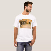 アメリカ、カリフォルニア、ソノマバレー、Viansaのテラス Tシャツ (正面フル)
