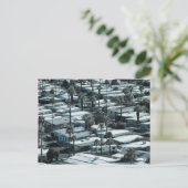 アメリカ、カリフォルニア、パーム春。トレーラーパークオン ポストカード (スタンド正面)