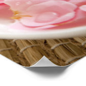 アメリカ、カリフォルニア、フェアファックス、ボウル・オブ・花びら ポスター (角)