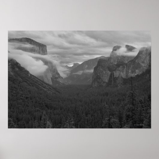 アメリカ、カリフォルニア、マリポサ郡、ヨセミテ ポスター (正面)