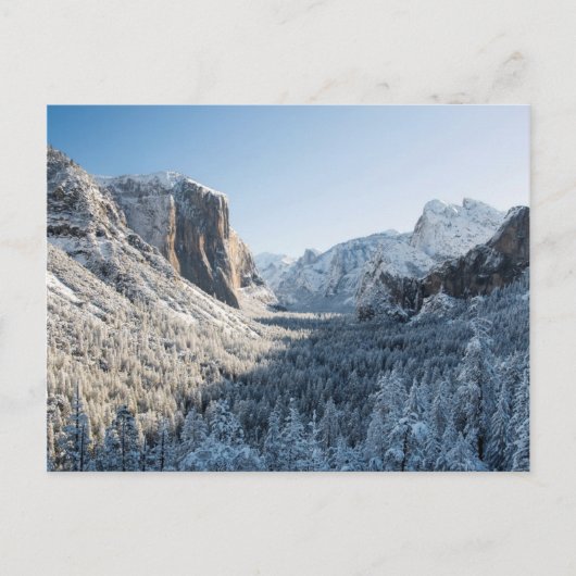 アメリカ、カリフォルニア、ヨセミテ国立公園2 ポストカード (正面)