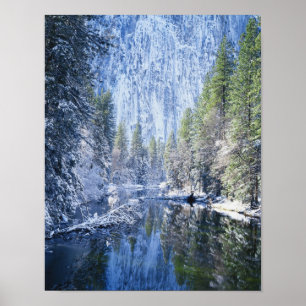 アメリカ、カリフォルニア、ヨセミテ国立公園 ポスター