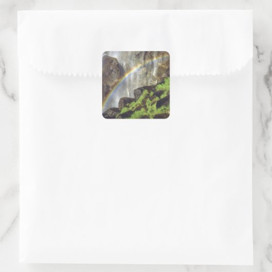 アメリカ、カリフォルニア、ヨセミテ国立公園。A スクエアシール (バッグ)