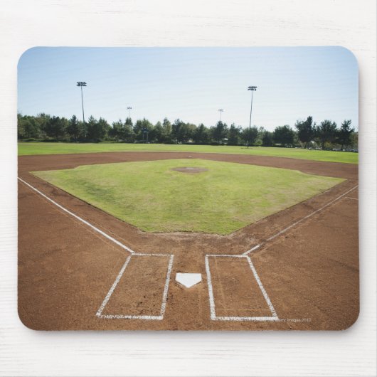 アメリカ、カリフォルニア、ラデラ・ランチ、野球ダイヤモンド マウスパッド (正面)