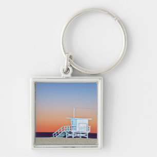 アメリカ、カリフォルニア、ロサンゼルス、サンタモニカビーチ キーホルダー