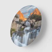 アメリカ、カリフォルニア、稲葉国有林2 ラウンド壁時計 (傾斜)